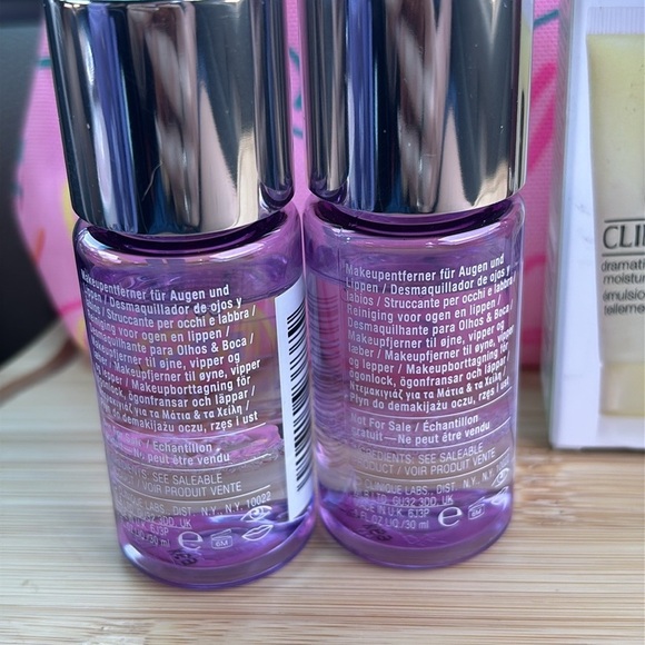 Brand New Clinique x Drawbertson Set Mascara Love Pop Lip Makeup Remover Lotion - Picture 3 of 16